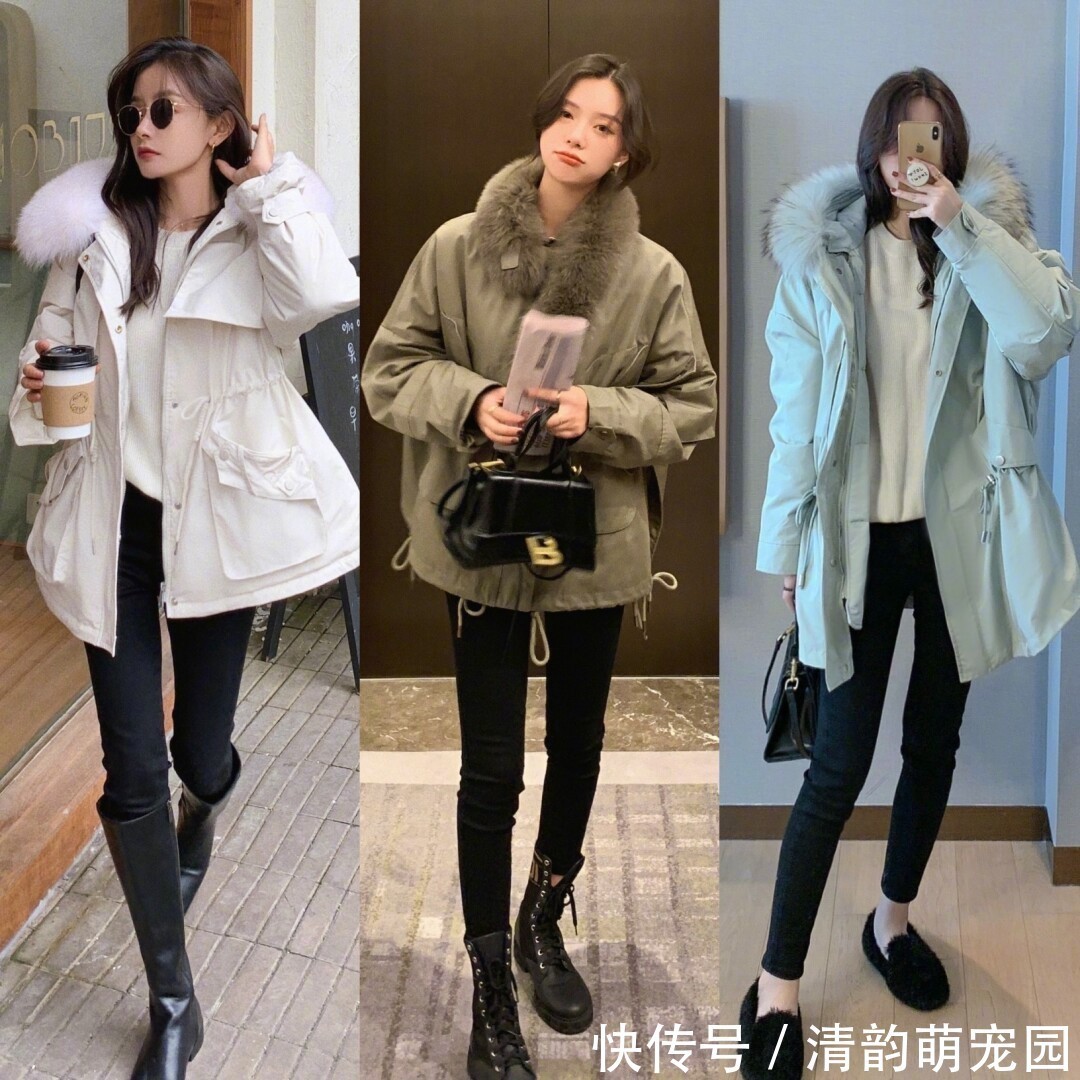 韩国女生的过冬示范,由内到外气质又好看,照着穿化臃肿为时髦