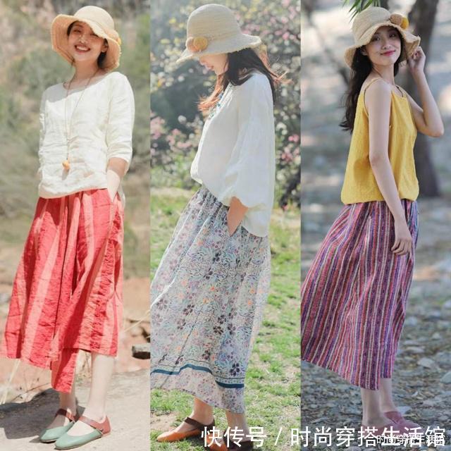 文艺风|炎炎夏日，换上慵懒文艺的休闲风穿搭，让自己轻松愉悦起来