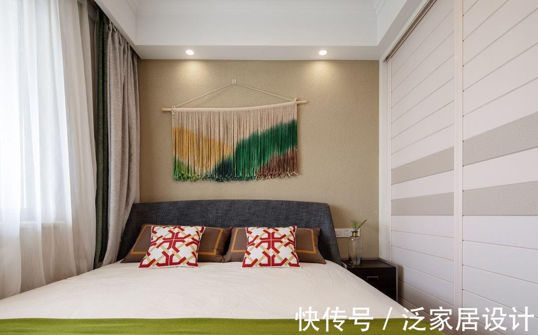 现代|120平的现代四居室，整体效果简洁明快，营造一种强烈的现代感