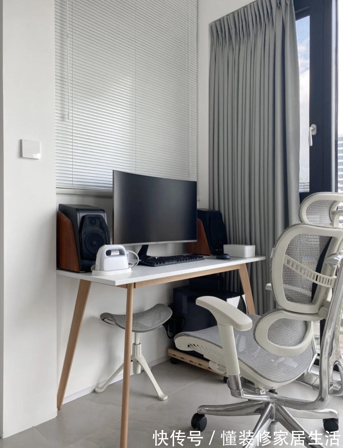 墙面|110㎡简约风,花费10W做橱柜,全屋“空无一物”,太舒适了