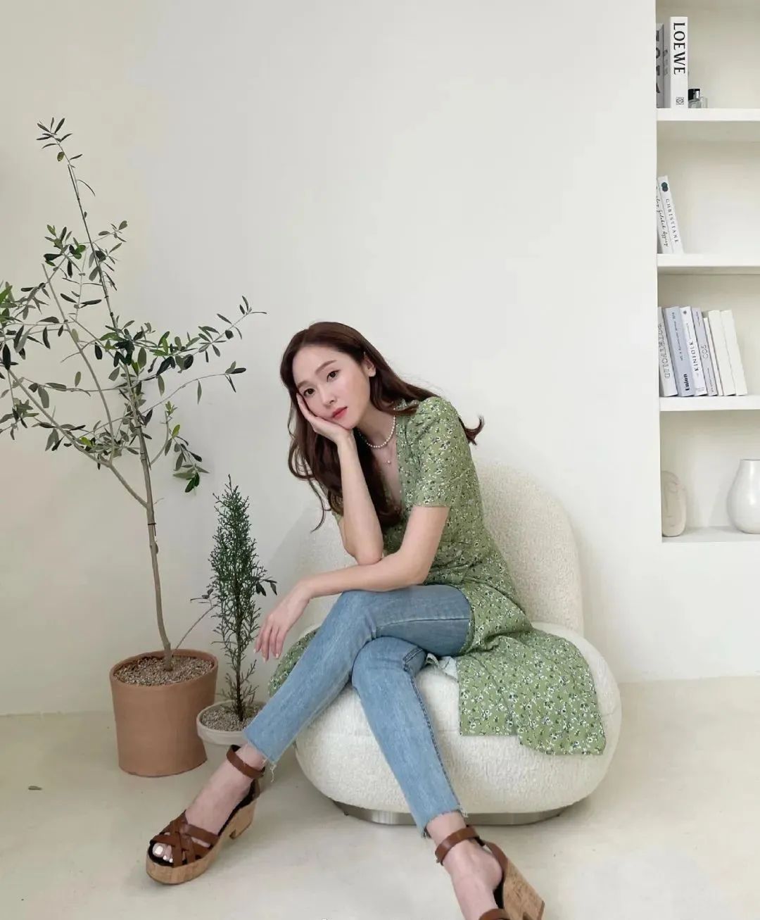 穿搭|绿色竟然这么好看！显白又减龄，必须来一件