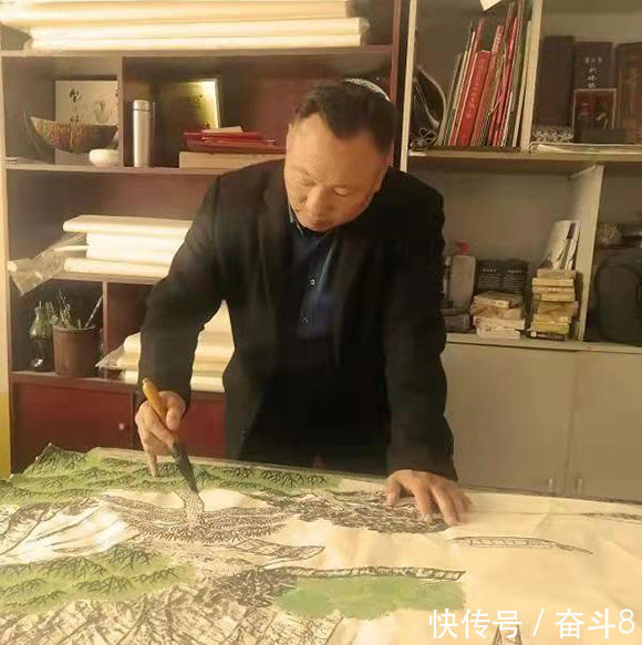 书画艺术#百年巨匠·传世名家——画家王友民作品赏析