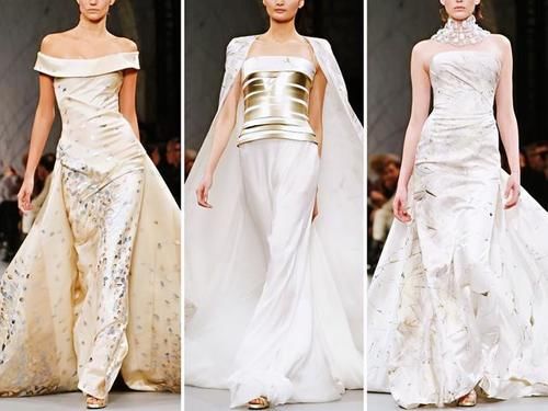 Georges Chakra高定：鱼鳞设计融入礼服，呈现新颖视觉效果