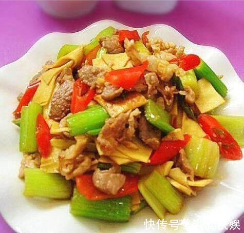 肉丝|美食推荐仔姜炒肉，油淋秋葵嫩豆腐，糟辣椒炒肥肠，西芹炒豆皮
