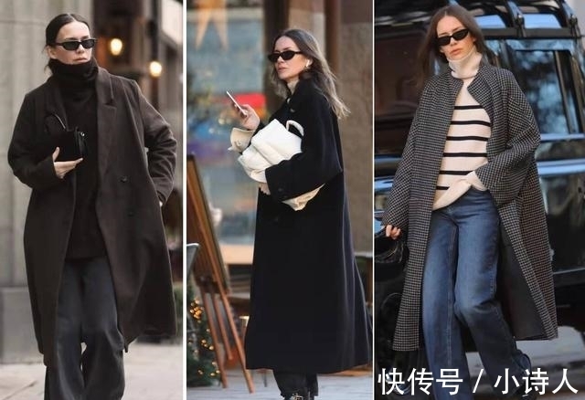 格纹 穿对大衣=高级感和显贵气?3招思路,越简单越高级