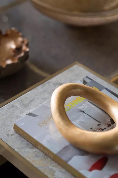 晒晒大舅子家的别墅,时尚的暗金色,真是太耀了