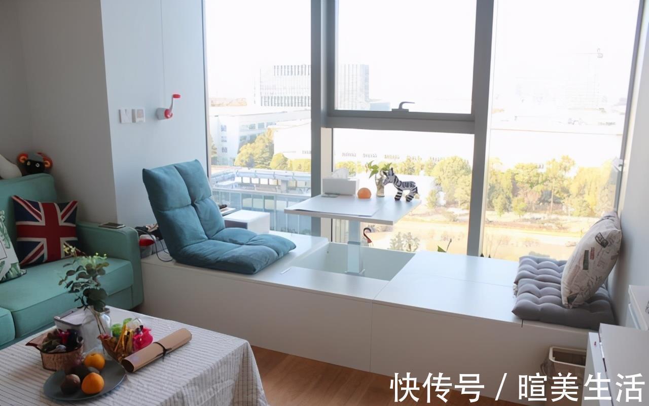 干湿分离|45平现代简约风Loft公寓,衣帽间茶室书房一个不少,一人住好惬意