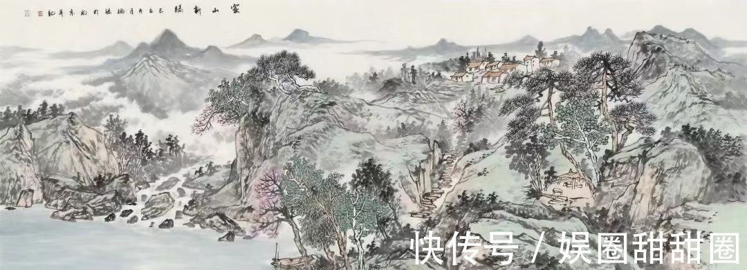 幅幅|李德禄山水画作品集,幅幅都美不胜收、气势磅礴