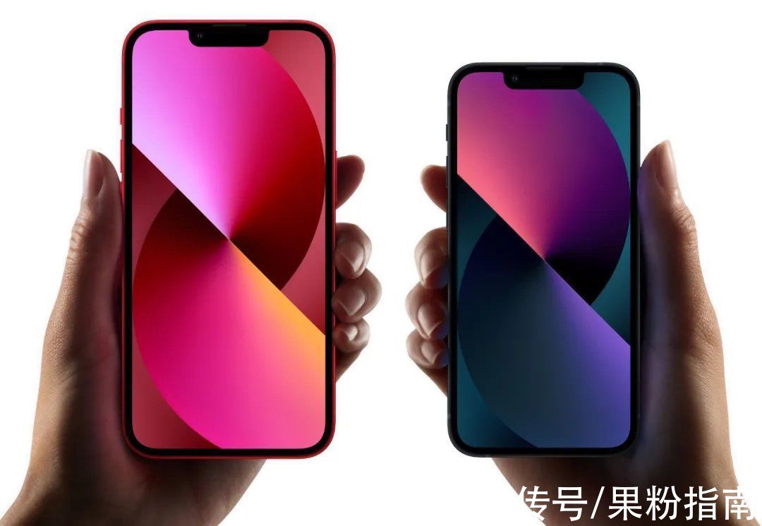 mini|iPhone 13 纵向对比，Pro Max 续航近 10 小时