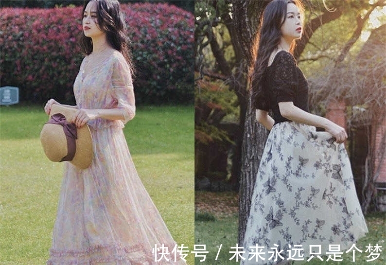 治愈系|夏季,3、40岁女人的治愈系风穿搭,遮肉显瘦,关键还时髦上档次