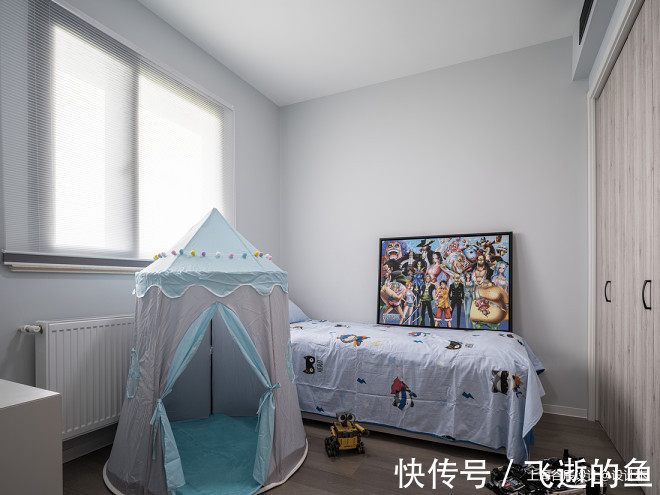 客厅|80㎡简约亲子宅