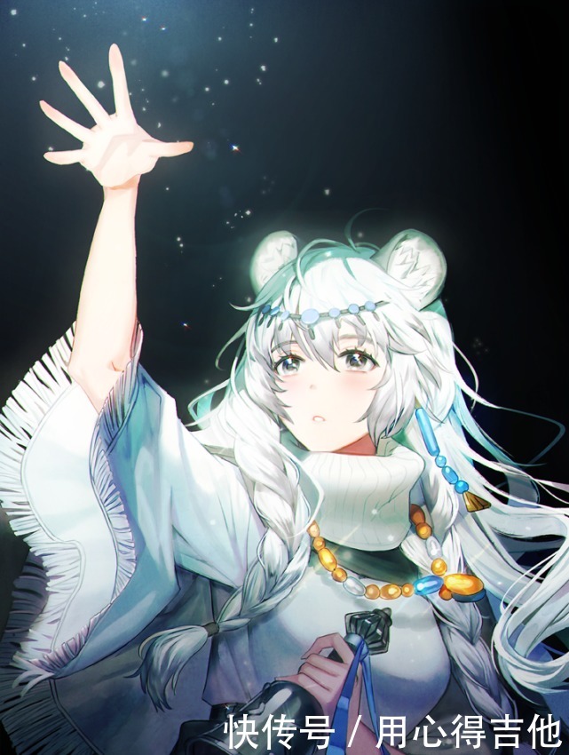 二次元|二次元美图，明日方舟初冬的雪并不冷