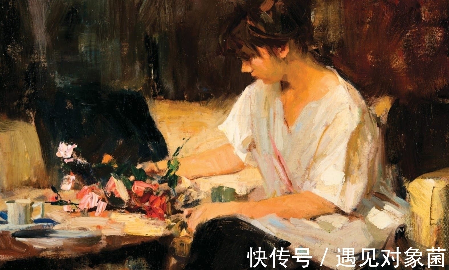 ·施密德@教科书式的经典画作,英国女王都赞赏不已的“大触之神”理查德