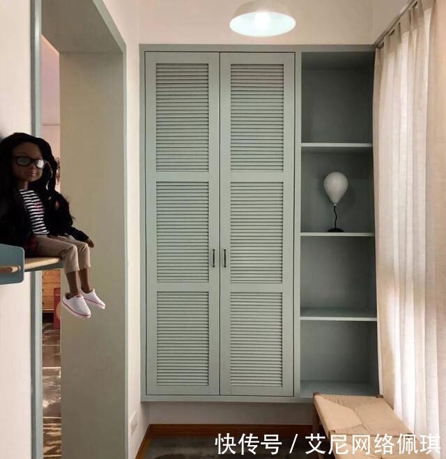 林女士|聪明主妇巧装95㎡小宅:阳台加了一面墙,却让家里处处有惊喜!