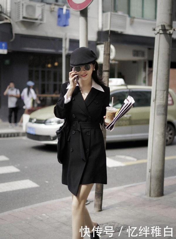 早春不知道怎么穿?从三木那找到3套风衣搭配,优雅又高级,好美