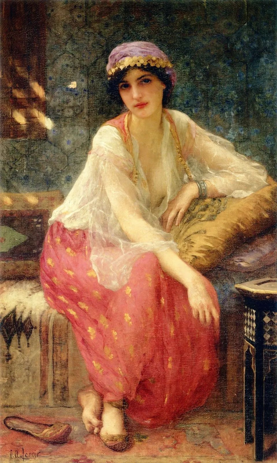 法国画家 查尔斯笔下的仙女，用“风华绝代”形容，真不为过
