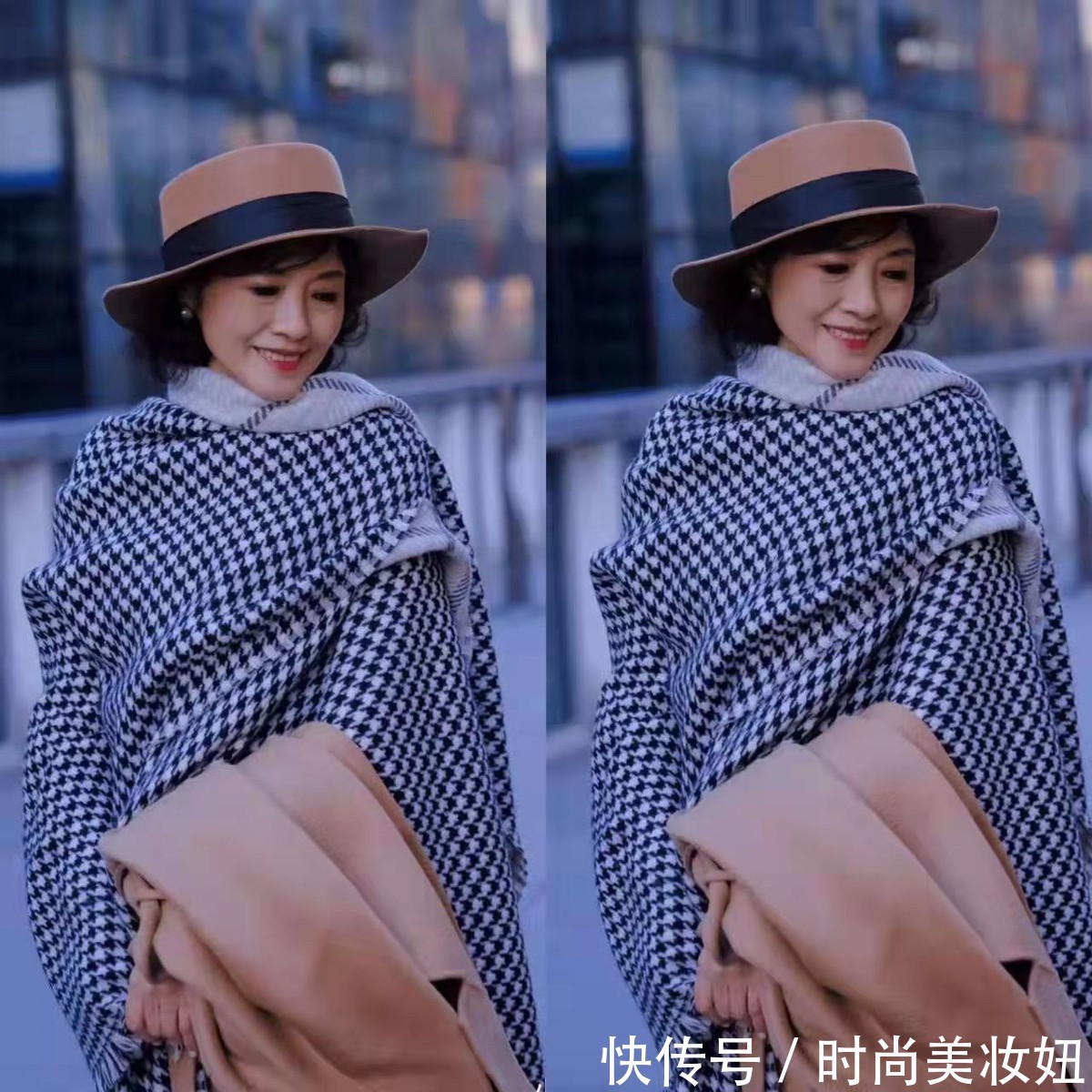 穿搭|六十岁的女人,大衣怎么搭配才时髦?教你3组百搭公式,又美又嫩