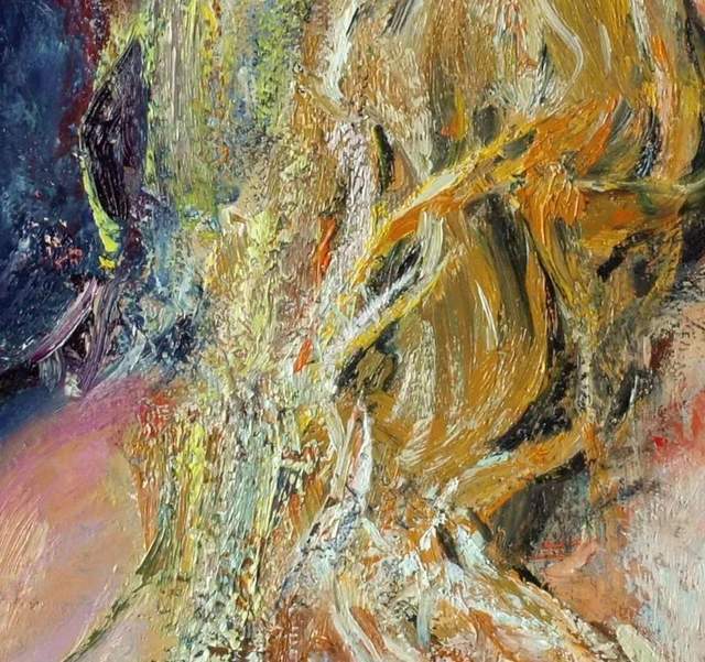 thomas$他的油画,既有潇洒带劲的笔触,又有性感细腻温和的柔美