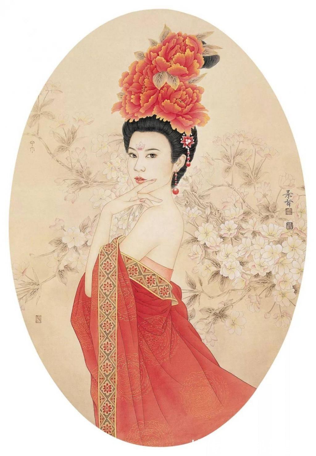 红妆@崔景哲:当古典美遇上工笔画,春风拂面惊艳四方