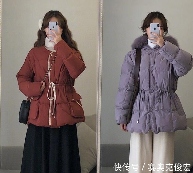 棉服和羽绒服|冬天如何告别臃肿?棉服这么选显瘦又保暖,时髦显瘦两不误!