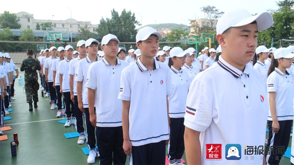 褚维东|唱响青春必修课！青岛外事学校2021级新生军训如期开营