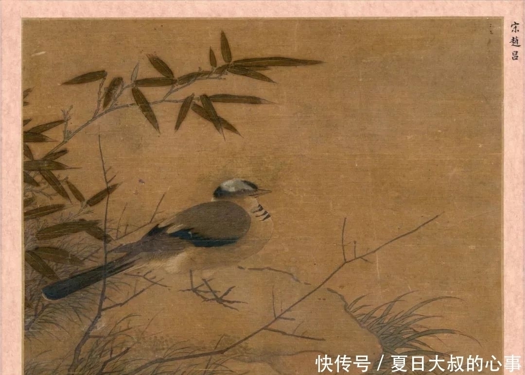 花鸟画$与宋徽宗齐名的北宋画家,擅长写生,作品自产自销,世所罕传