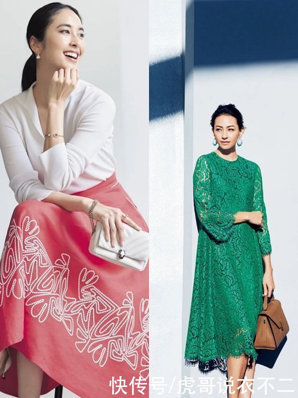 40岁女性穿衣关键在色彩，试试日系“优雅配色”，美出新高度