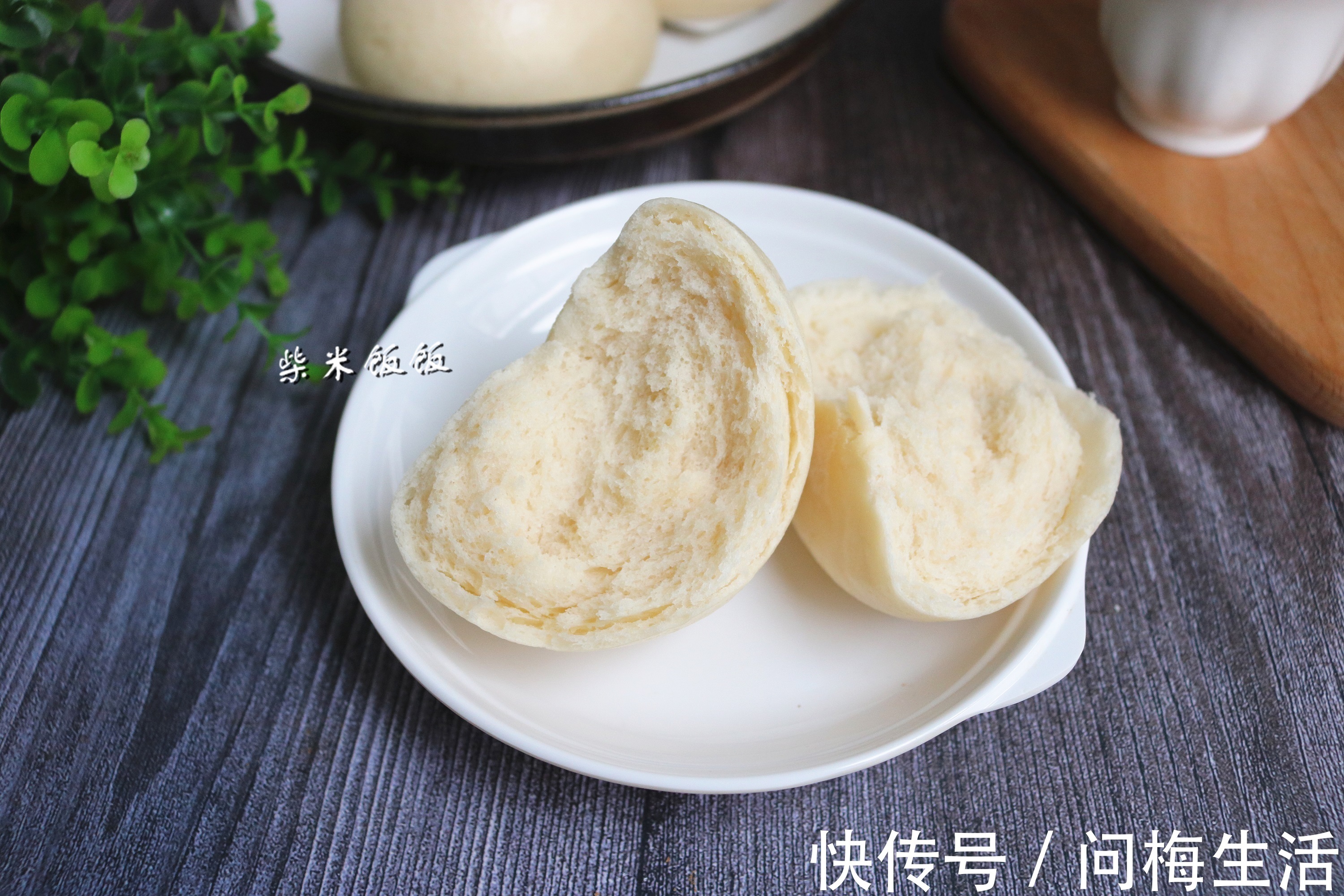 蒸锅|山东戗面馒头,家常做法,香软又筋道!没有菜,白嘴也能吃2个