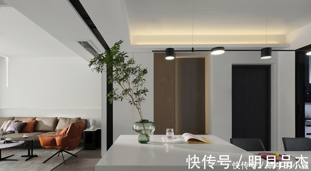 装饰柜|120㎡现代简约风,安静舒适的设计,优雅端庄好大气!