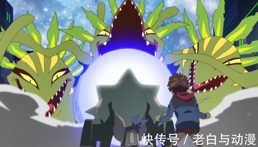 弧矢|数码宝贝鬼游:海蜇兽怕杂草兽,伽马兽又获得新的进化