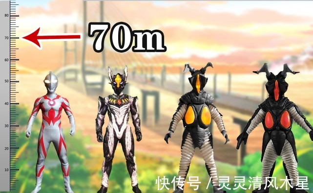 塔尔塔罗斯|奥特曼银格2反派身高图，贝利亚高55米，最新boss超过托雷基亚