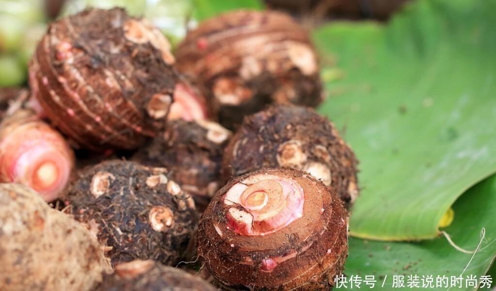 小孔|怎样才能挑到又粉又糯的芋头菜贩子教我5招，个个粉糯，很实用