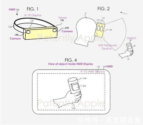 头戴设备|苹果申请混合现实头戴设备新专利：可追踪和识别物体 读懂空中手势指令