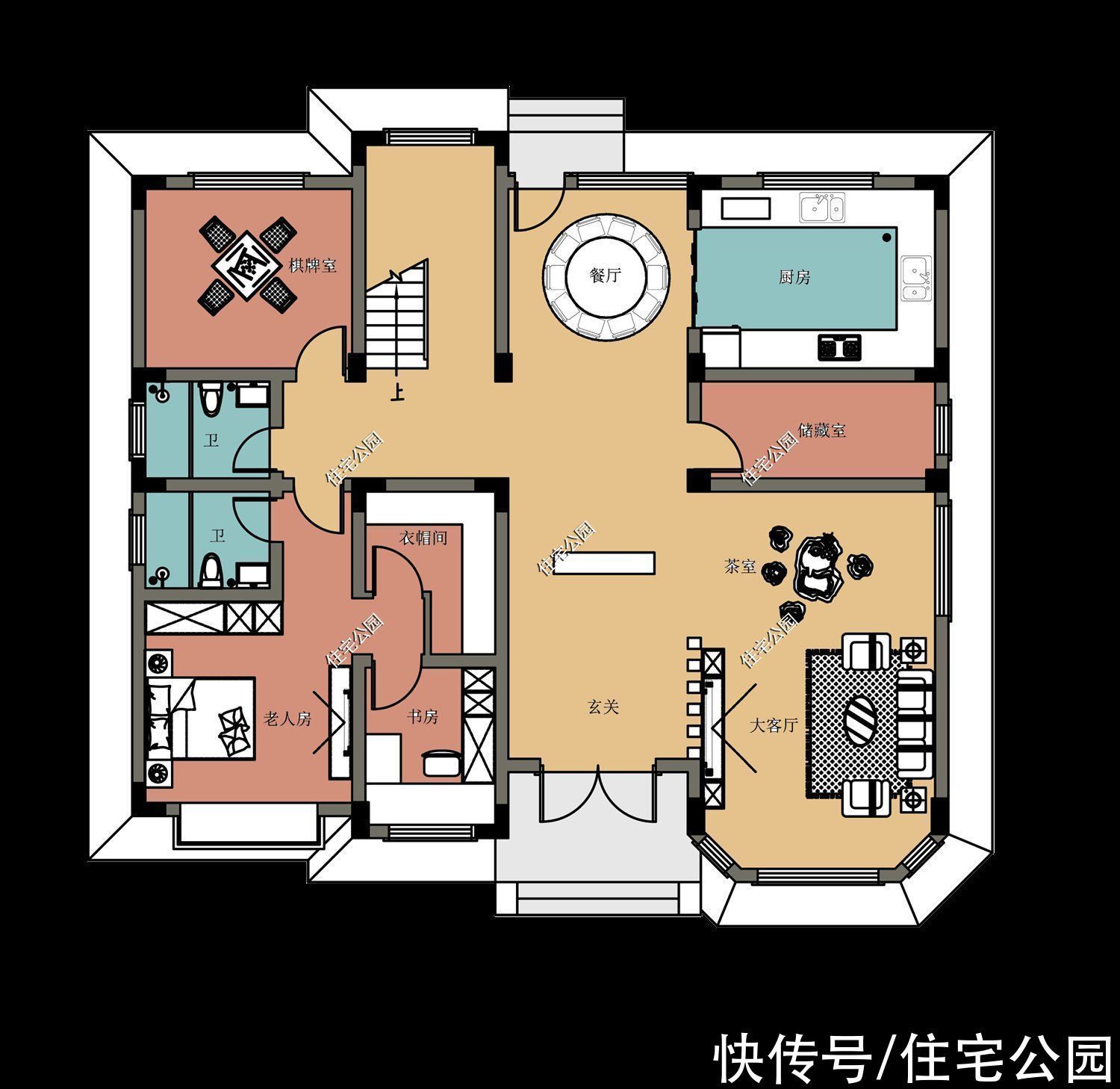 建筑面积|谁说农村建房不能盖4层?10套4层别墅推荐,第3套漂亮到没话说