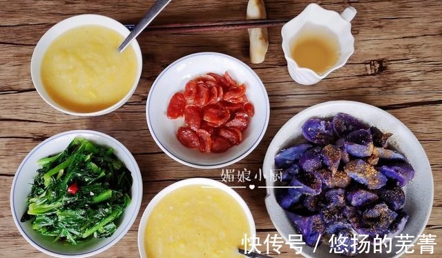 荤素|天热也好好做饭,早餐吃粗粮荤素搭配,午餐1菜1汤都是喜欢的味道!