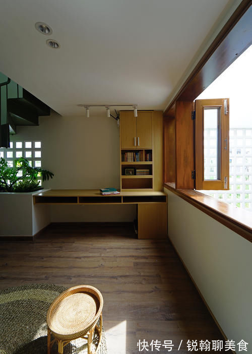 主卧|她住128㎡的联排别墅，家里3处天井，满眼绿色，像个植物园