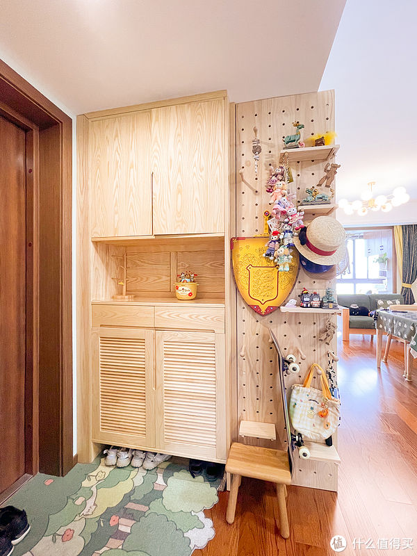 小沙发|上海业主脑洞大开,动线改造有了玄关,家中囡囡多了个mini衣帽间