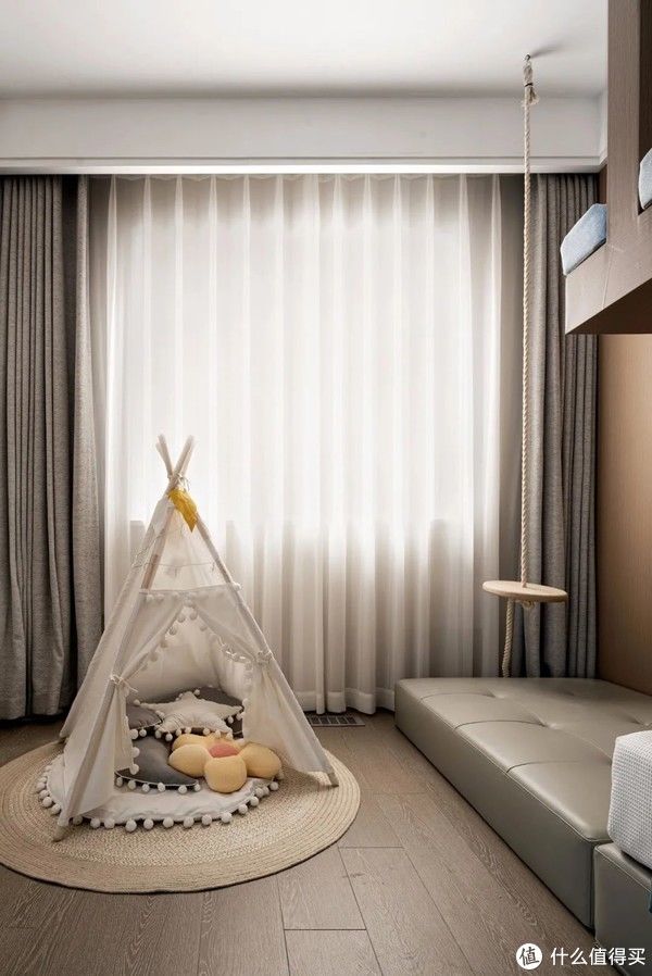 空间|107㎡三室一厅，最美禅意中式风，原木风的家，惊艳了我