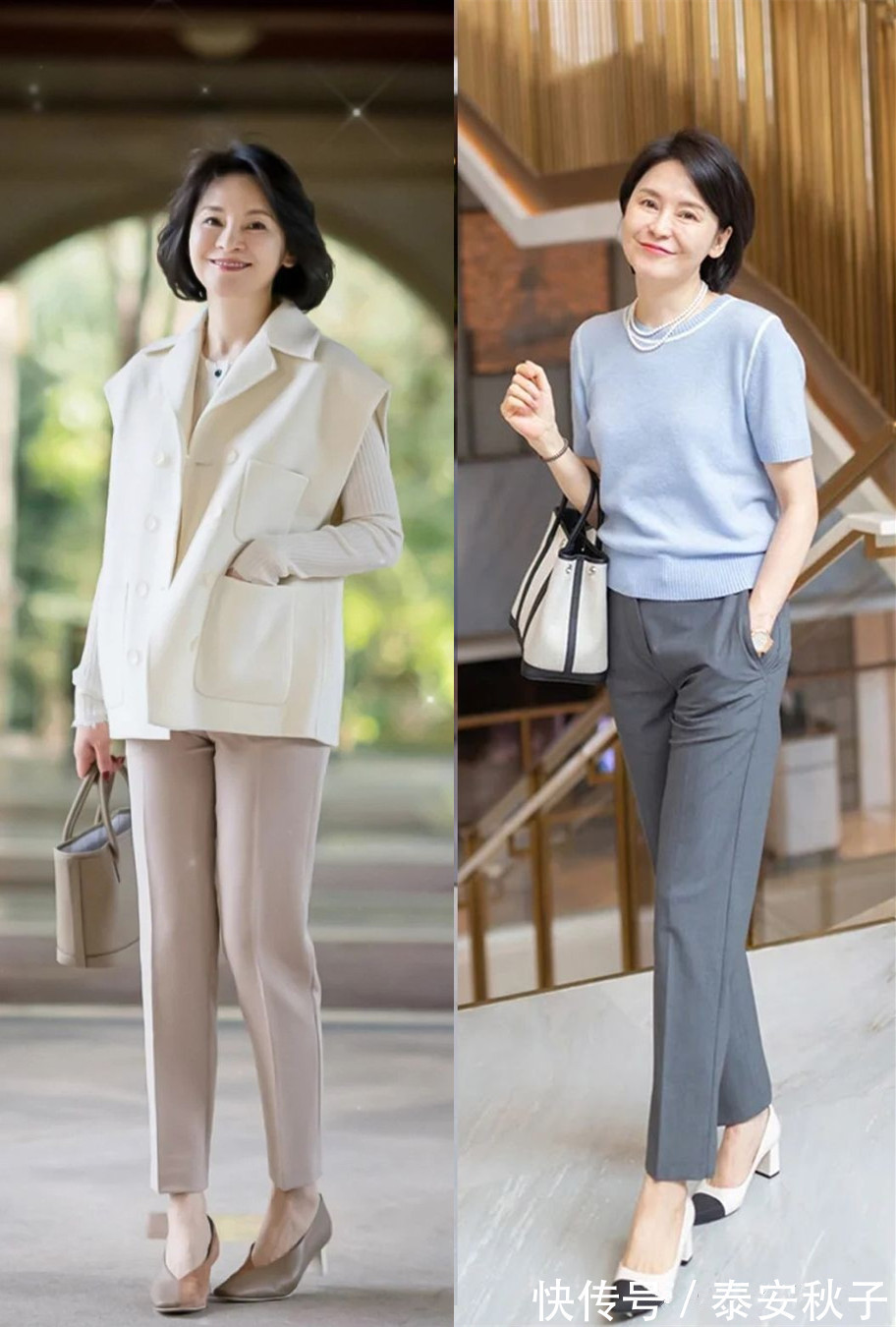 羊毛衫 被中年“大妈”惊艳到!真正优雅的女人:50岁+依旧很美、很高级