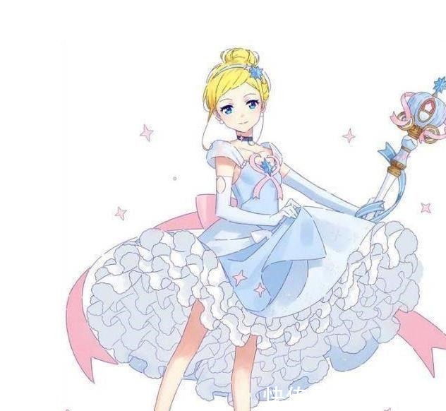 爱丽儿公主|迪士尼公主变身魔法少女，甜美又时尚，她们会有什么魔法呢