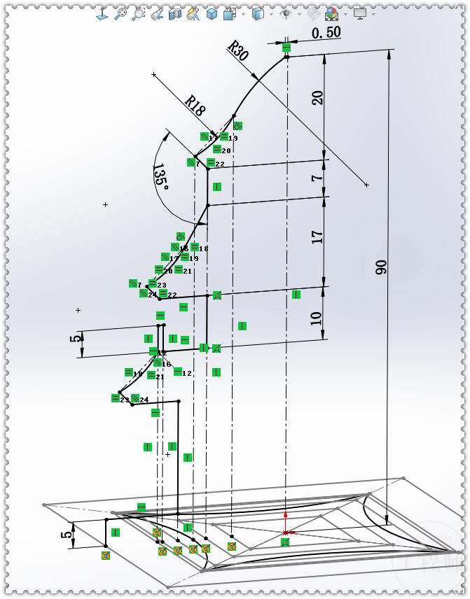 曲面扫描|用SolidWorks画一座古楼，其实一个扫描就能完成