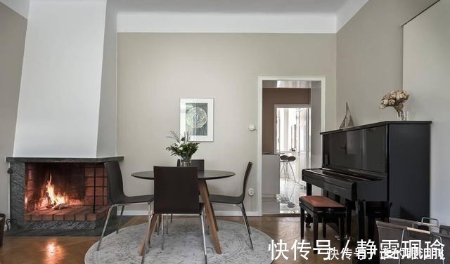 客厅|她坚持不买沙发沿墙打书柜桌,比飘窗都实用!55㎡小户型太值了!