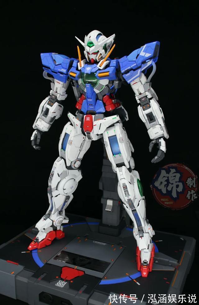 PG能天使|高达模型秀万代的PG能天使,作者超级认真