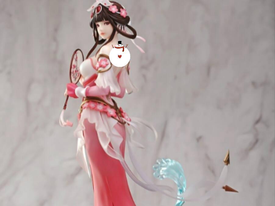 花木兰|王者荣耀四大美女手办，看得起买不起，贫穷让我泪目