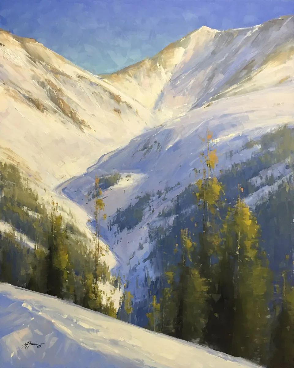 科罗拉多州@斯泰西·彼得森:半路出家的女画家,笔下的风景堪称一绝