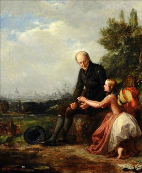 前派$威廉·霍尔曼·亨特(William Holman Hunt)拉斐尔前派创始人油画