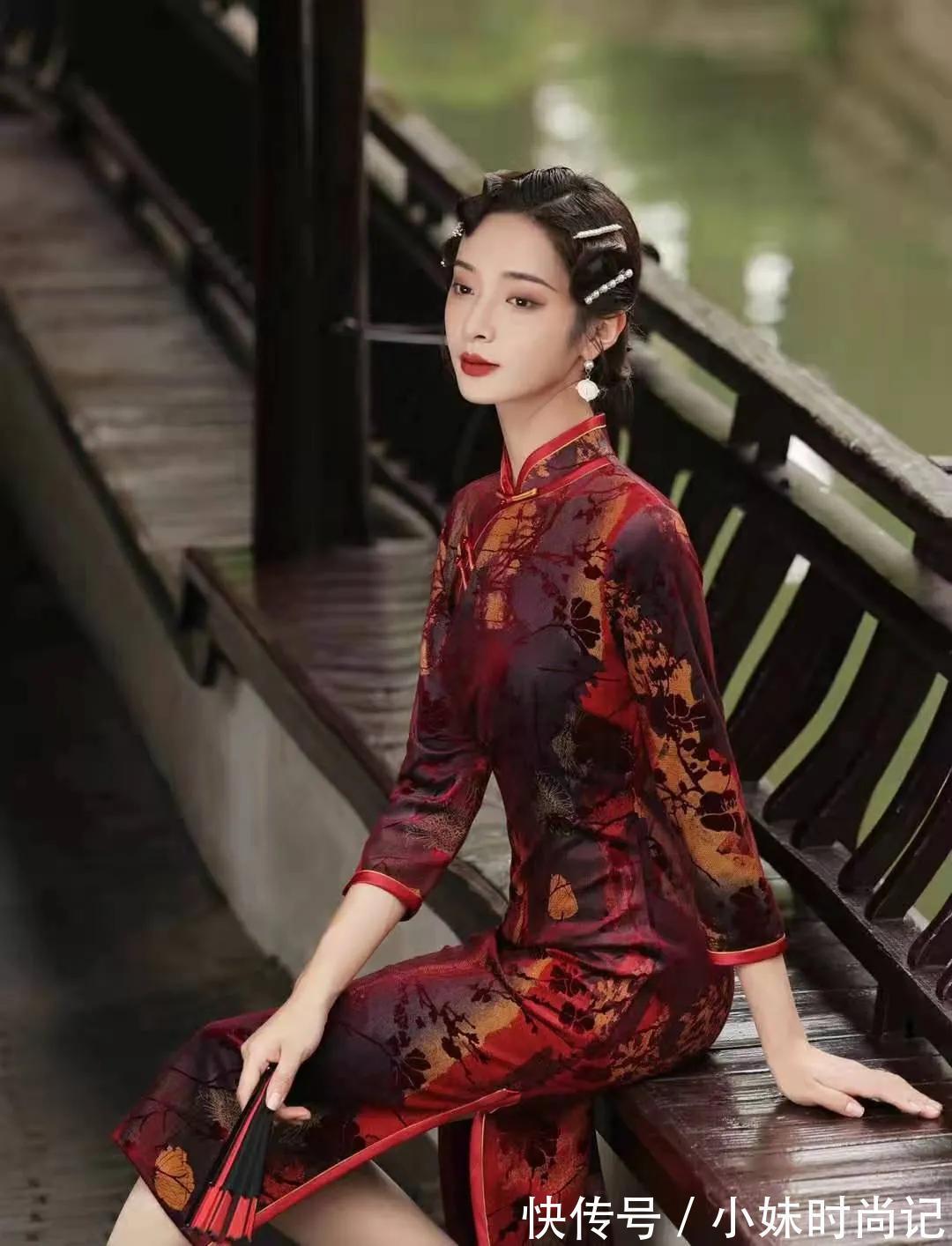 好处|高腰旗袍的好处,不要跟着潮流或者随着大众,如何给你的美丽加分