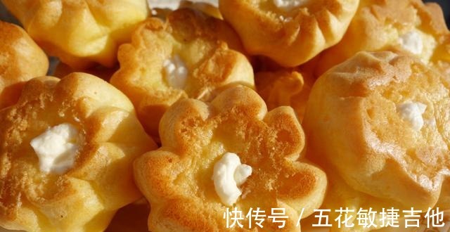甜点|香浓美味,细腻奶香,酥脆奶油泡芙,在家即可享受到的美味甜点!