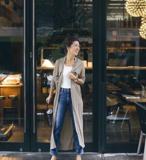 穿搭 48岁的她长相普通，个子不高，却因为会穿搭，成为了一名时尚博主