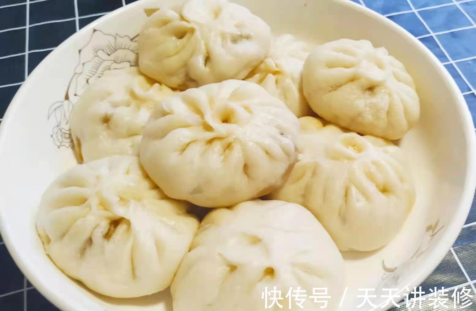 蔬菜|适合三伏天的3种包子馅，应季蔬菜一元一斤，皮薄馅大，特别香